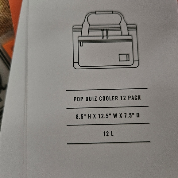 HERSCHEL POP QUIZ COOLER 12 PACK - Picture 7 of 11